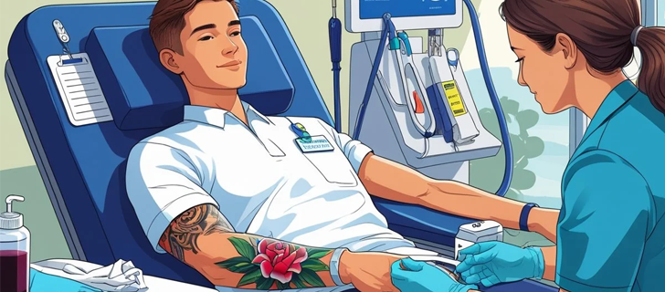¿Se puede donar sangre después de tatuarse? Todo lo que necesitás saber